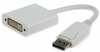 Adapter DisplayPort - DVI Gembird A-DPM-DVIF-002-W, 0.1 m, valge