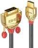 Kaabel HDMI-DVI-D Lindy 36196, 3 m, must