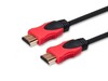 HDMI kaabel Savio CL-95, 1,5 m, must/punane