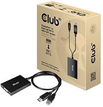 Adapter DisplayPort - DVI-D Club 3D CAC-1010-A, 60 cm, must