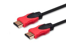 HDMI kaabel Savio CL-95, 1,5 m, must/punane