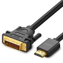 Kaabel HDMI-DVI Ugreen HD106, 3 m, must