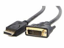 Kaabel DisplayPort - DVI Gembird CC-DPM-DVIM-6, 1,8 m, must