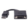 Adapter DisplayPort - DVI Dell 470-ABEO, 20.32 cm, must