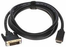 Adapter HDMI-DVI Unitek C1271BK, 2 m, must