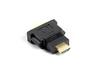 Adapter HDMI - DVI-D Lanberg AD-0014-BK, must