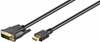 Kaabel HDMI - DVI-D MicroConnect, 1.8 m, must