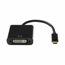 Adapter USB-C to DVI-I ProXtend, 10 cm, must