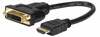 Adapter HDMI - DVI-I MicroConnect, 0,15 m, must