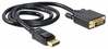 Kaabel DisplayPort - DVI Delock, 1 m, must