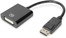 Adapter DisplayPort - DVI-I, Digitus DB-340414-001-S, 0,15 m, must