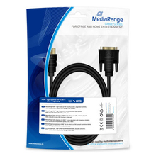 Kaabel HDMI-DVI MediaRange MRCS185, 2 m, must