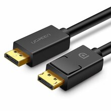Kaabel DisplayPort Ugreen DP102, 2 m, must, 4K