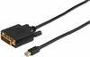Kaabel Mini DisplayPort - DVI-D MicroConnect MDPDVI1B, 1 m, must