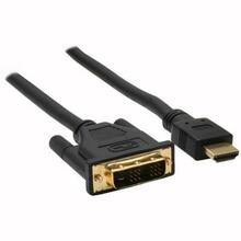 Adapterkaabel HDMI - DVI InLine, 1,5 m, must