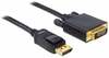 Kaabel DisplayPort - DVI Delock 82591, 2 m, must