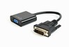 Adapter DVI-D to VGA Gembird AB-DVID-VGAF-01, 0.2 m