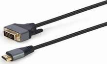 Kaabel HDMI-DVI Gembird CC-HDMI-DVI-4K-6, 1.8 m, must
