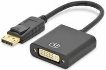 Adapter DisplayPort - DVI-I Assmann AK-340401-001-S, 0,15 m, must