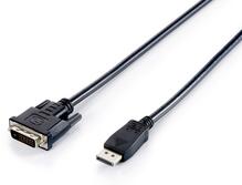 Adapterkaabel DisplayPort - DVI Equip 119336, 2 m, must
