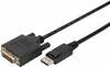 Adapter DisplayPort - DVI Assmann AK-340306-030-S, 3 m, must