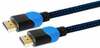 HDMI kaabel Savio GCL-02, 1,8 m, must/sinine