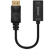 Adapter DisplayPort - HDMI Savio AK-62, 0,2 m