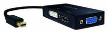 Adapter Mini DisplayPort 	o HDMI/DVI/VGA Logilink CV0110