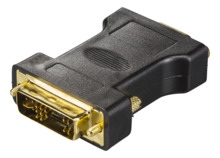 Adapter DVI-A - VGA Deltaco DVI-4-K, must