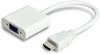 Adapter HDMI-M - VGA-F MicroConnect HDMVGA1, valge