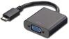 Adapter Mini HDMI - VGA MicroConnect, must