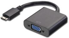 Adapter Mini HDMI - VGA MicroConnect, must