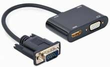 Adapter VGA-HDMI Gembird A-VGA-HDMI-02, must