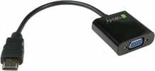 Adapter HDMI-VGA Techly IDATA-HDMI-VGA2, must