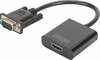 Adapter VGA-HDMI Digitus DA-70473, must