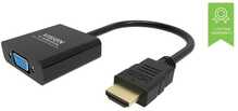 Adapter HDMI-VGA Vision TC-HDMIVGA/BL, must