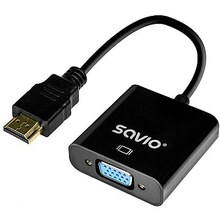 Adapter HDMI-VGA Savio AK-75