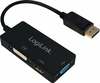 Adapter DisplayPort - DVI/HDMI/VGA Logilink CV0109, must