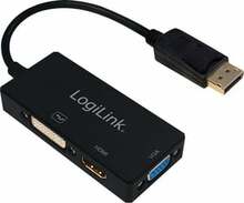 Adapter DisplayPort - DVI/HDMI/VGA Logilink CV0109, must