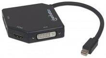 Adapter Mini DisplayPort to HDMI/DVI/VGA StarTech MANHATTAN, must