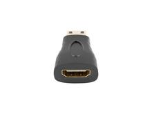 Adapter HDMI - HDMI Mini Lanberg AD-0037-BK, must