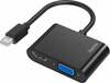 Adapter Mini DisplayPort - VGA/HDMI Hama 00200330, must