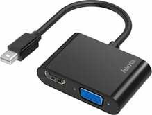 Adapter Mini DisplayPort - VGA/HDMI Hama 00200330, must