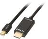 Kaabel Mini DisplayPort - HDMI Lindy 36927, 2 m