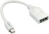 Adapter Lindy 41021, Mini DP - DP, 0.2 m, valge