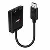 Adapter Lindy 38433 DisplayPort to 2 Port HDMI MST Hub, must