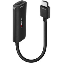 Adapter Lindy 38327, HDMI 4K60 to DisplayPort 1.2, 16 cm, must