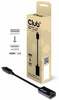 Adapter Club 3D CAC-1080, DisplayPort 1.4 - HDMI 2.0b, aktiivne, must, 19 cm