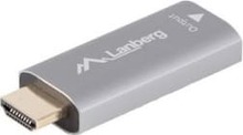 Adapter Lanberg AD-HD-DP-01, 4K, hõbe