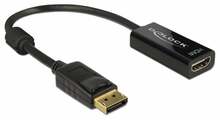 Adapter Delock DisplayPort 1.2 \/ HDMI, must, 4K, 0.2 m
